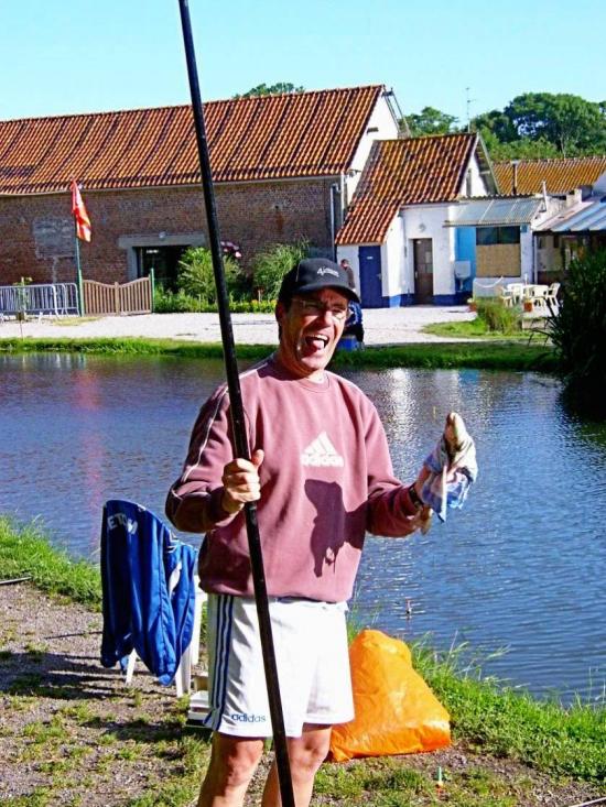 Pêche à la truite le 13 juin 2004